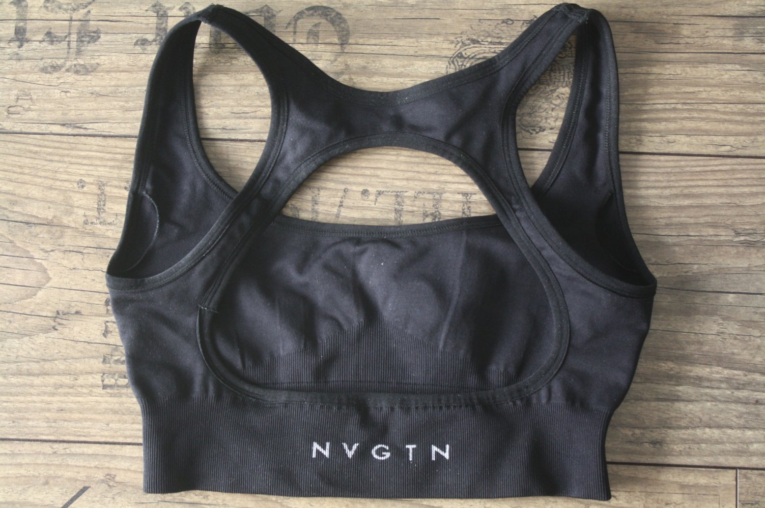 NVGTN Sport Bustier Sport Bh Sport Bra schwarz neu ohne Etikett S 36 75 B -75 C