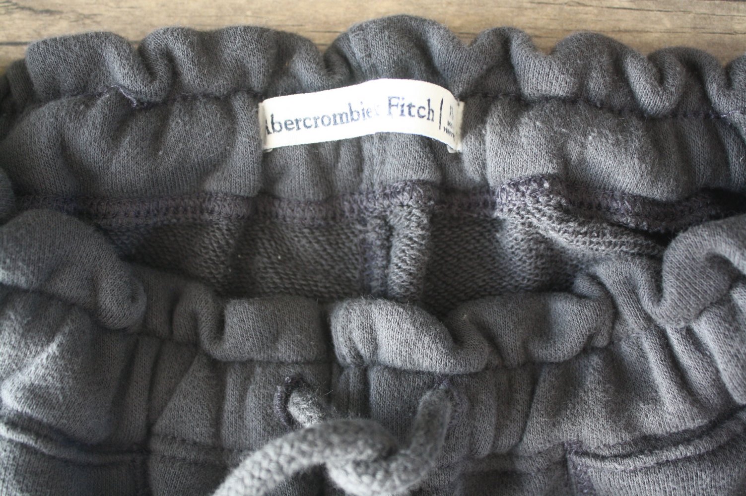 Hollister Abercrombie graublaue Highwaist Jogger Jogginghose Legging Sweatpant XS 34 36 NEU Butterweich