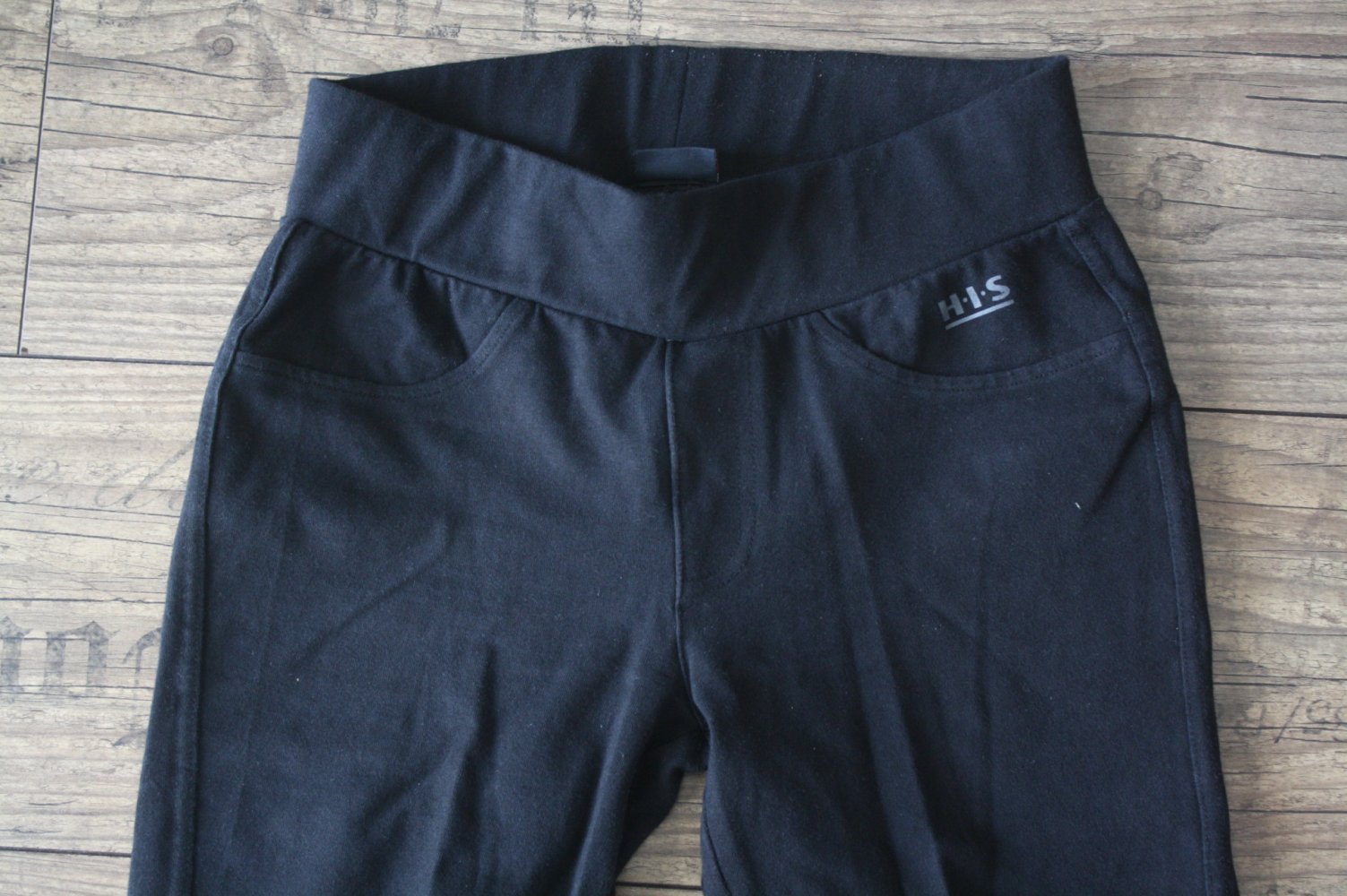 His Superstretch MidWaist Schlaghose Schlagleggings Hose Flare Bootcut Jersey XS 34 neuwertig 