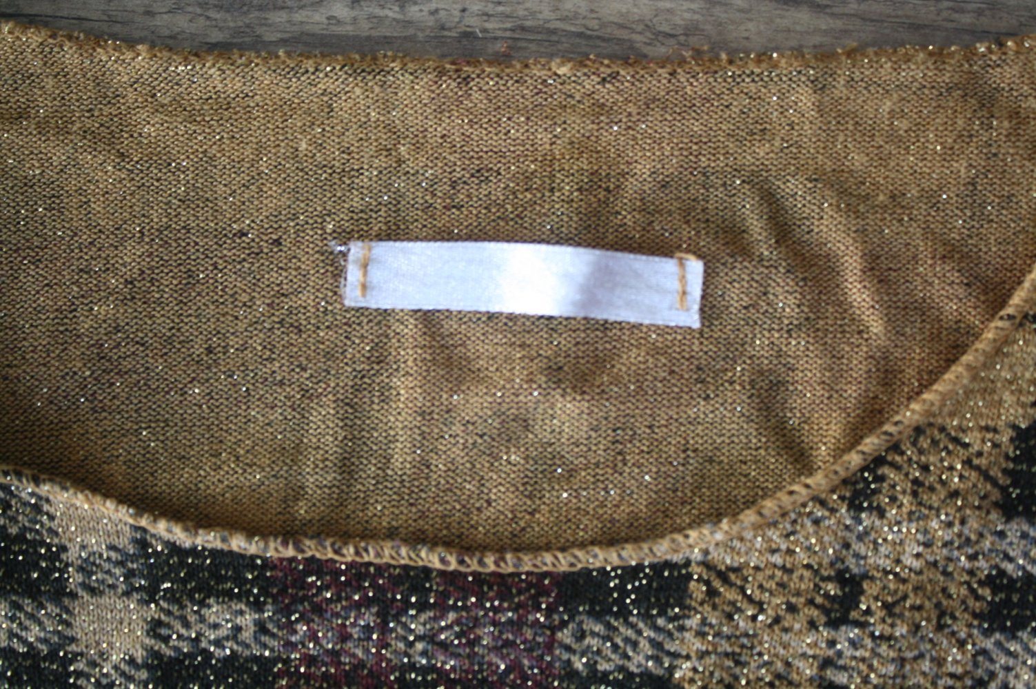 Mesh Kariertes Shirt leichtes zartes Shirt Sommershirt Langarmshirt braunkariert M L 40 