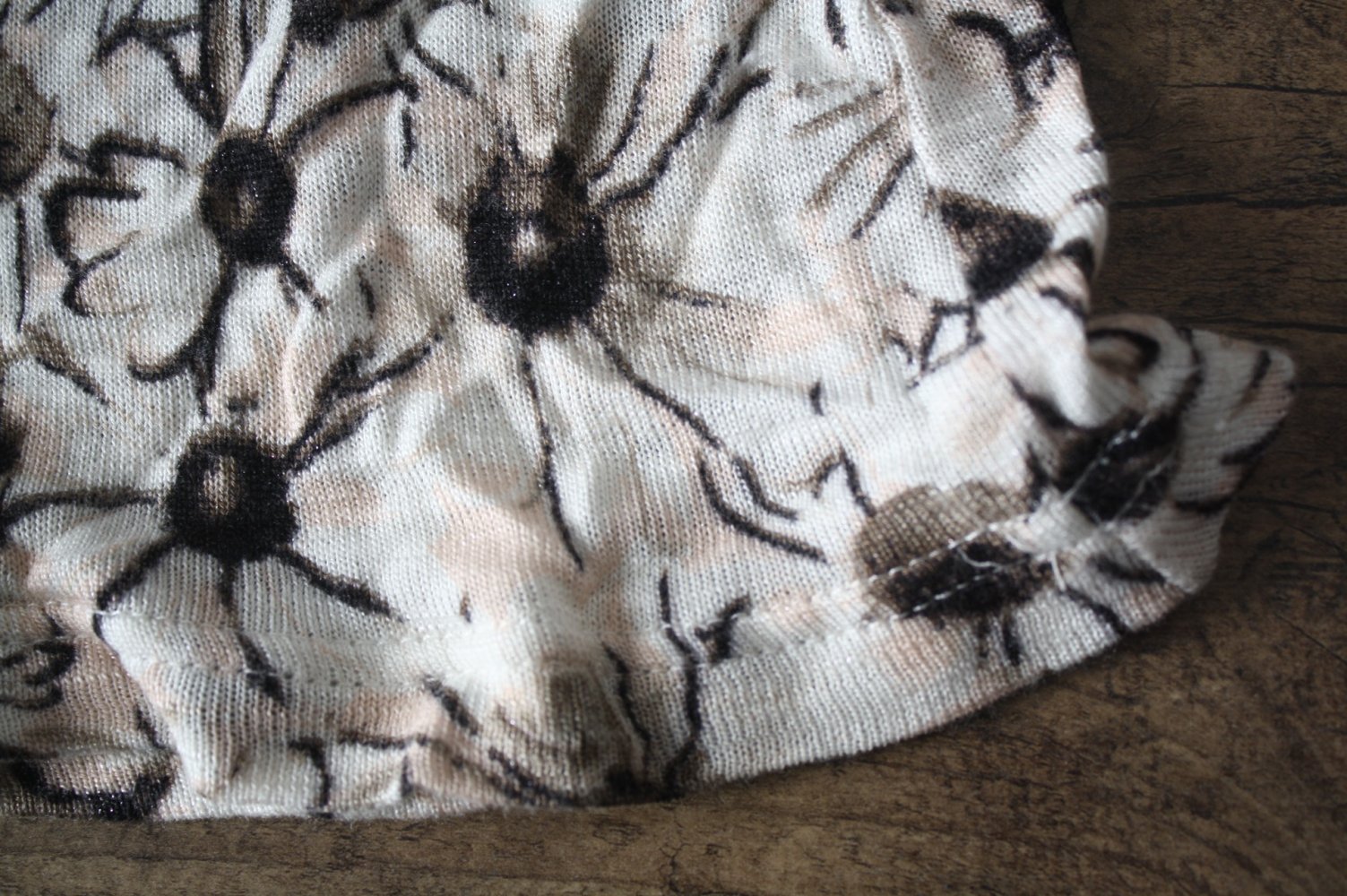 Gerry Weber TShirt bunt Blumen Mille Fleur geblümt 42 Kamille Blume 