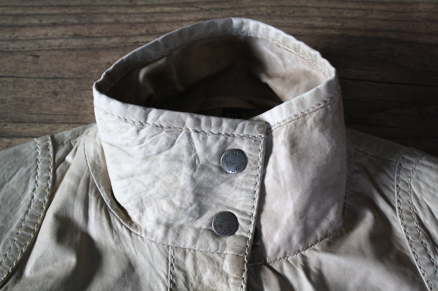 Lederjacke Echtes Leder echtlederjacke butterweiches Leder mauritius Sommerlederjacke M 40