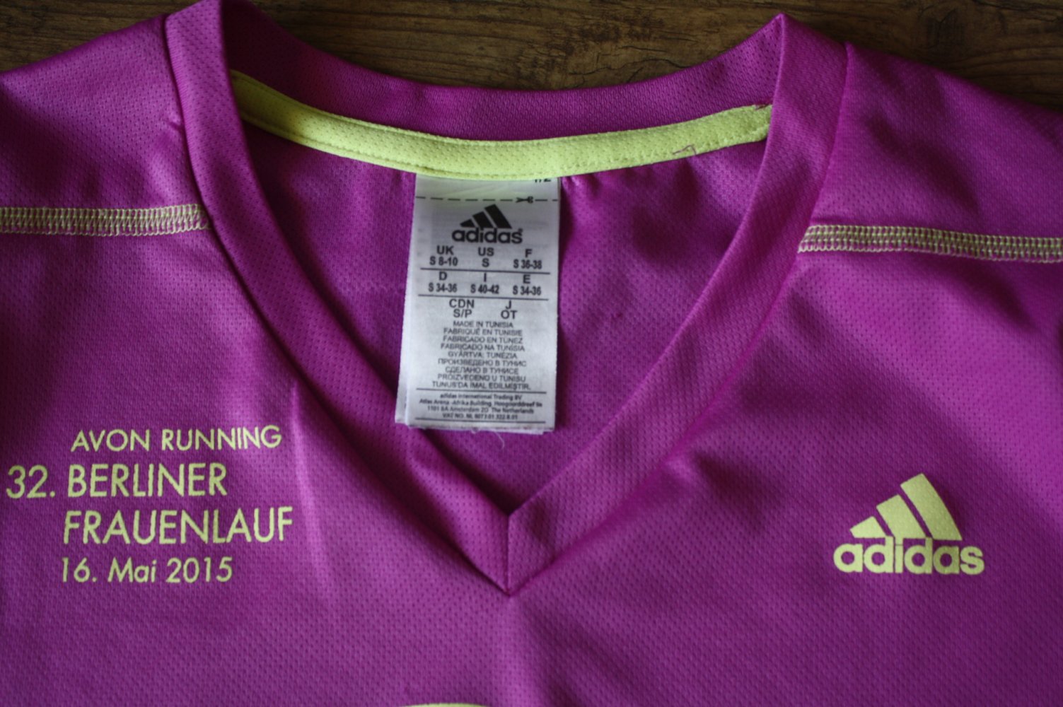 Adidas Vintage Retro Sport Shirt T_Shirt lila Damen Shirt Laufshirt Fitness xs S