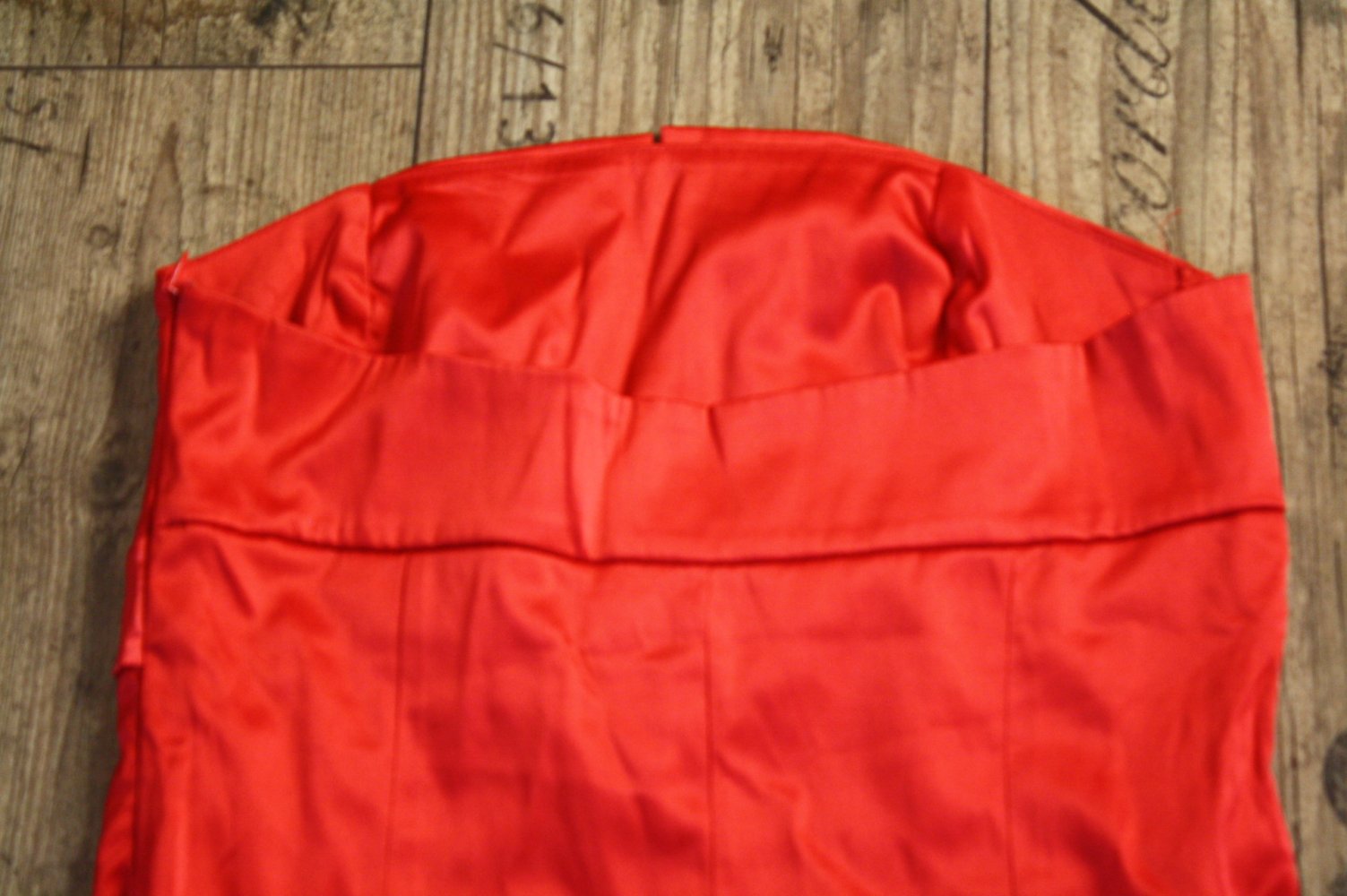 Rterokleid Vintage Minikleid Partykleid Red Dress Sexy Kleid Satinart Xs 34 wie neu