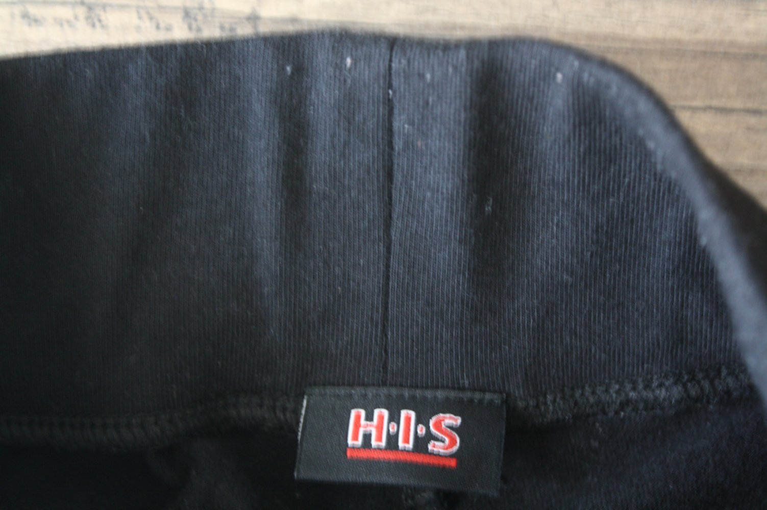 His Superstretch MidWaist Schlaghose Schlagleggings Hose Flare Bootcut Jersey XS 34 neuwertig 