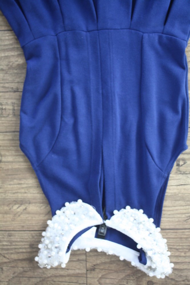 Rainbow Kleid Boho Sommerkleid Kleid Hippie Goa mit Pailletten und Perlen Retrokleid 34