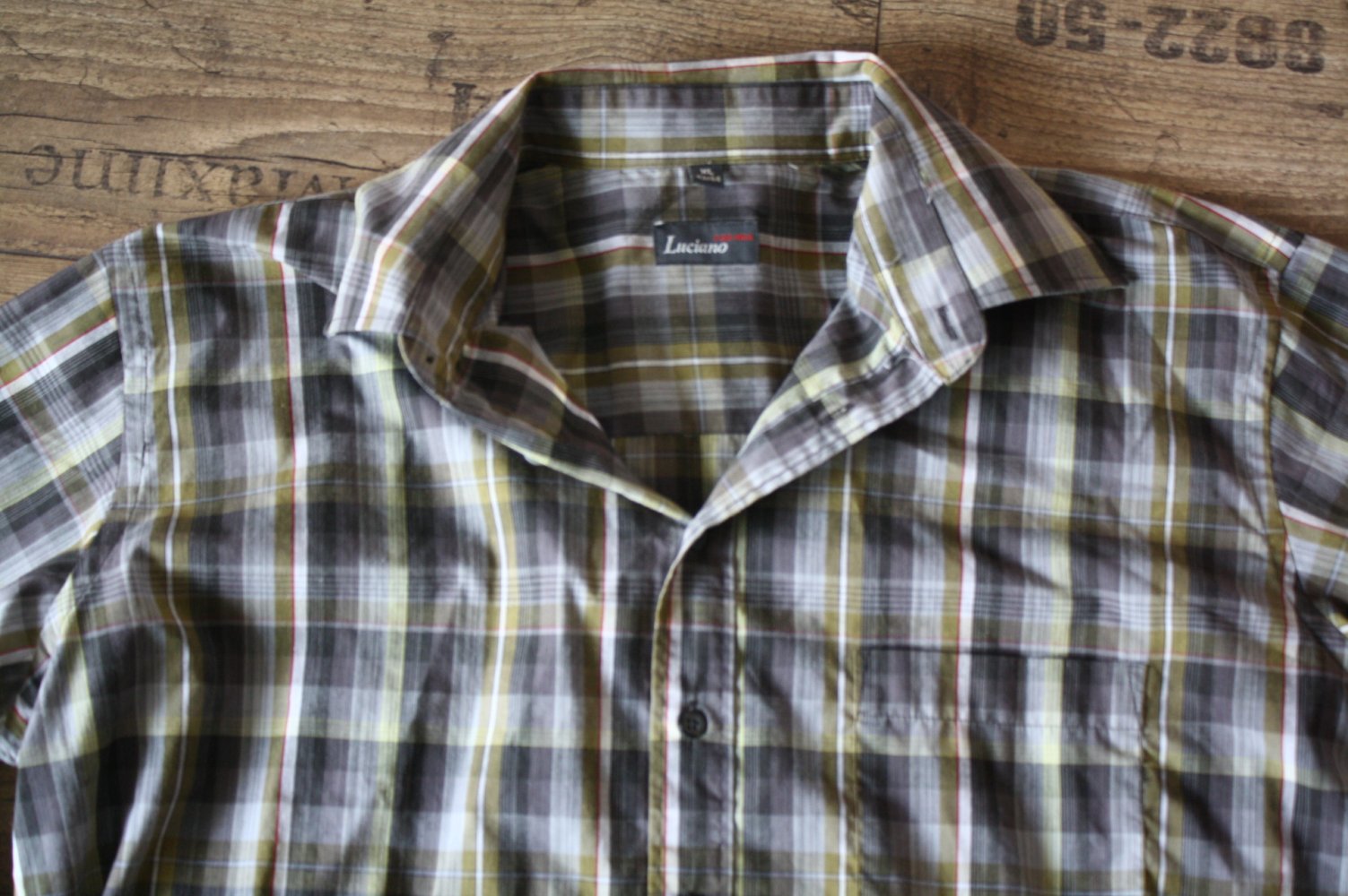 Luciano Vintage Herren Hemd XL kariert neuwertig