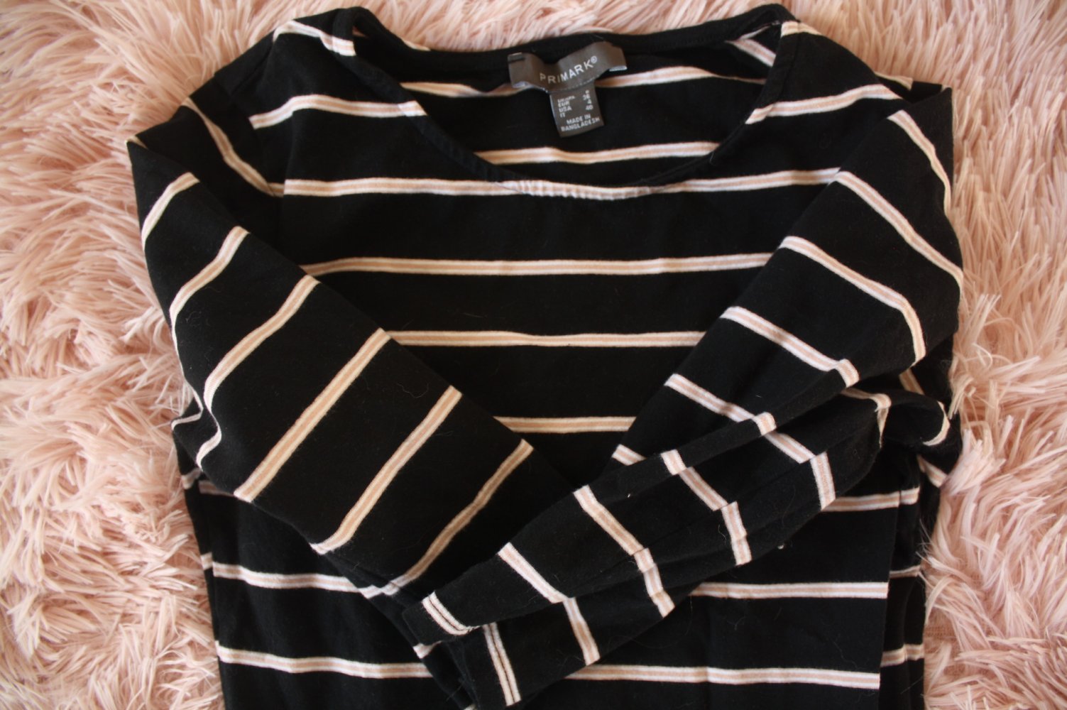 Stretchkleid 90er  Minikleid Tshirt Ringelshirt Jerseykleid XS 34 Longshirt oder Minikleid Tshirt Ringelshirt Jerseyshirt XS 34 