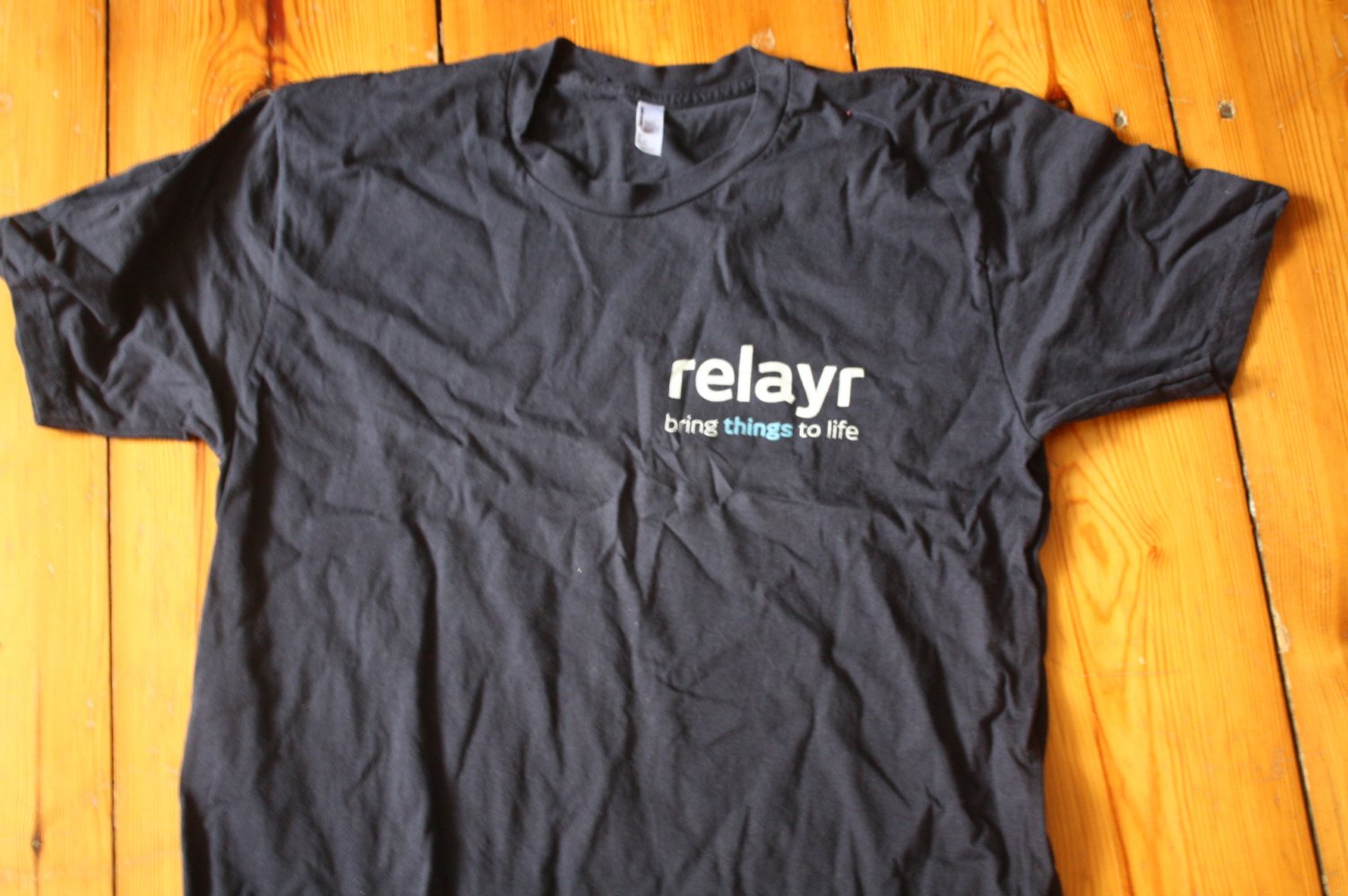 Herren Tshirt American Apparel Grösse L mit Druck Print neuwertig 