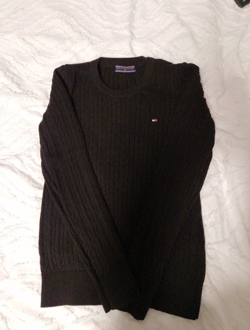 Schwarzez Tommy Hilfiger Sweatshirt