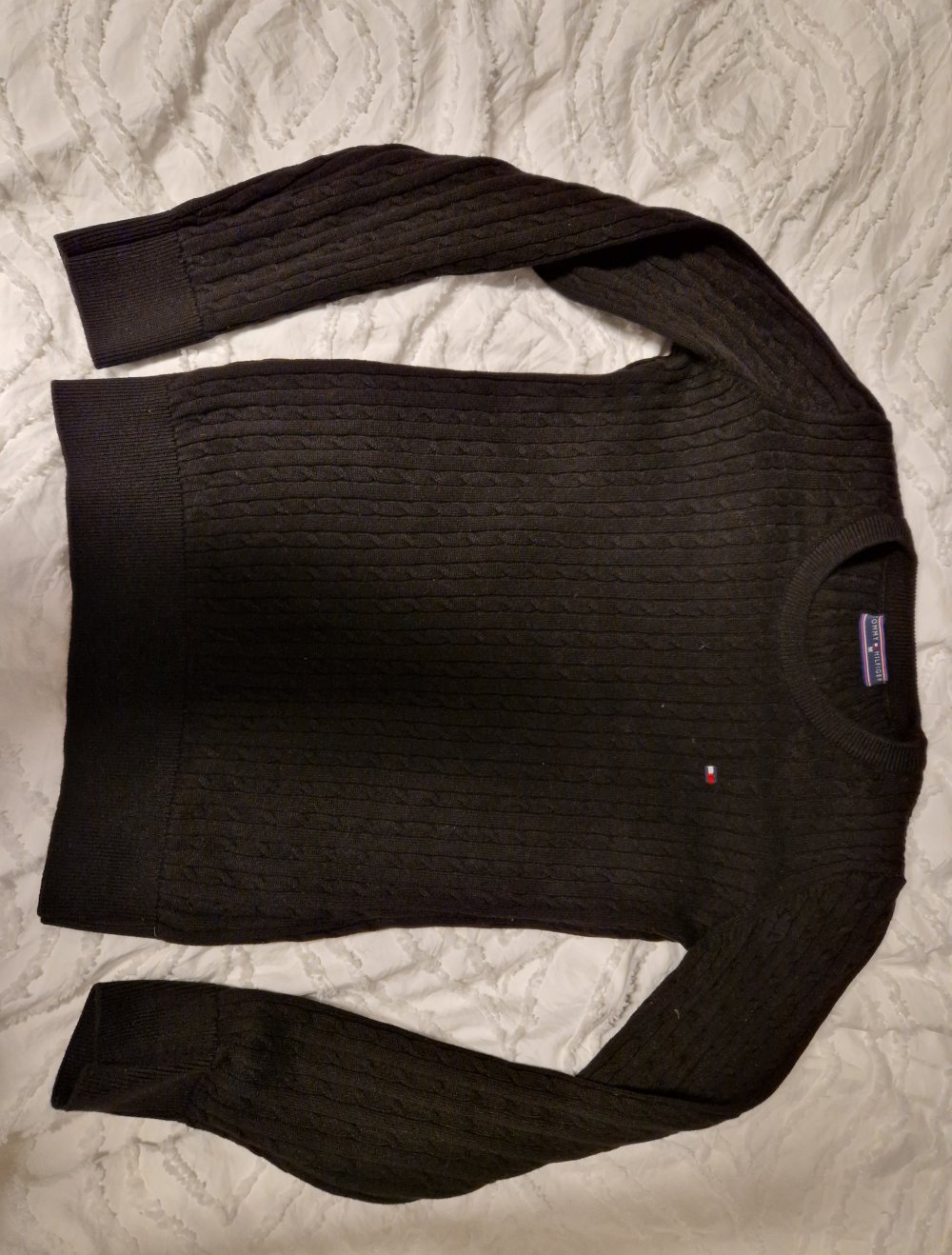 Schwarzez Tommy Hilfiger Sweatshirt