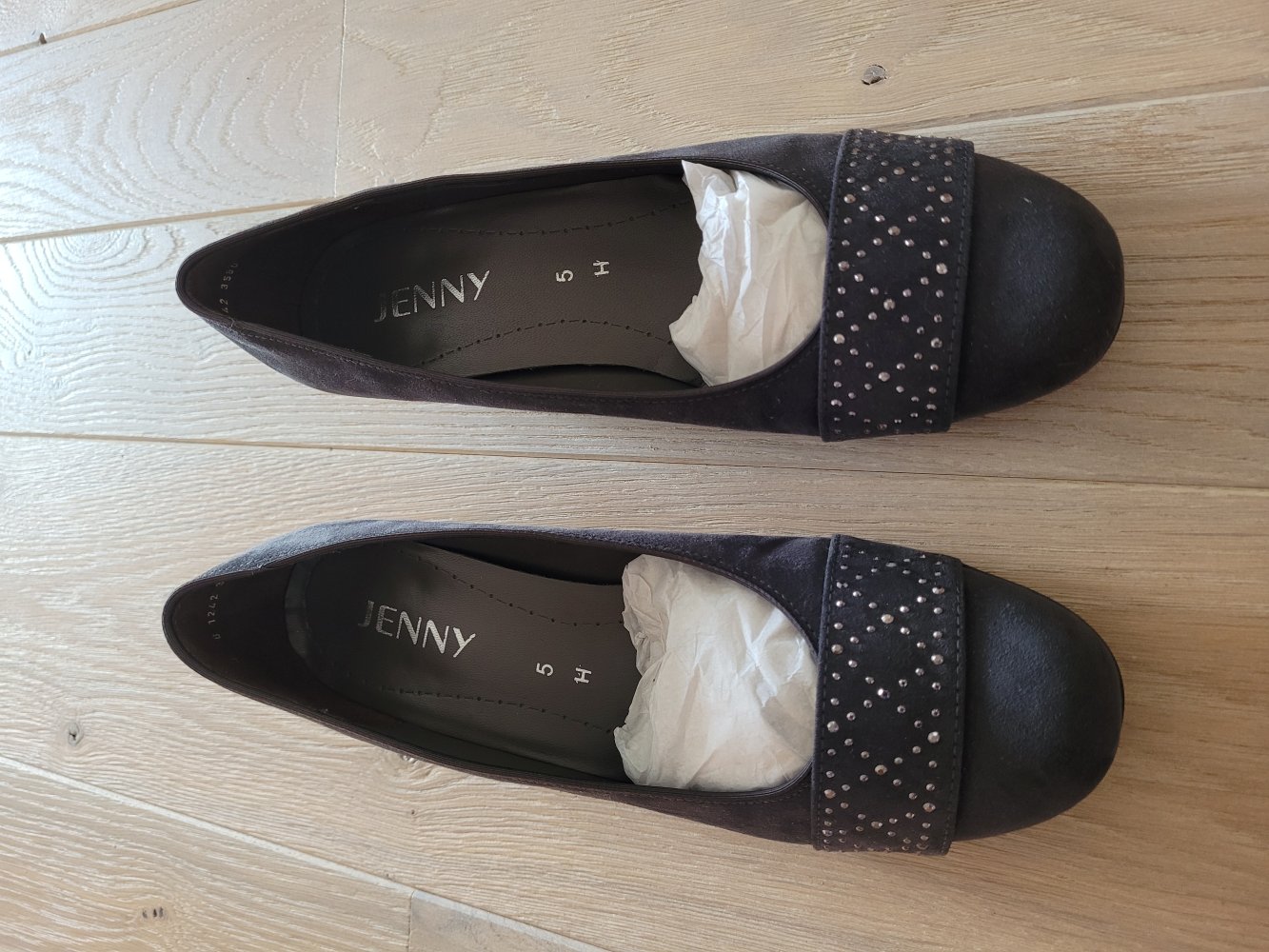 Dunkelgrauer Pumps der Marke JENNY, Größe 38