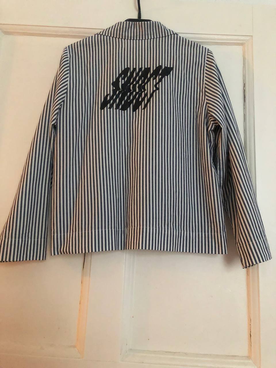 Gestreiftes Hemd mit Taschen