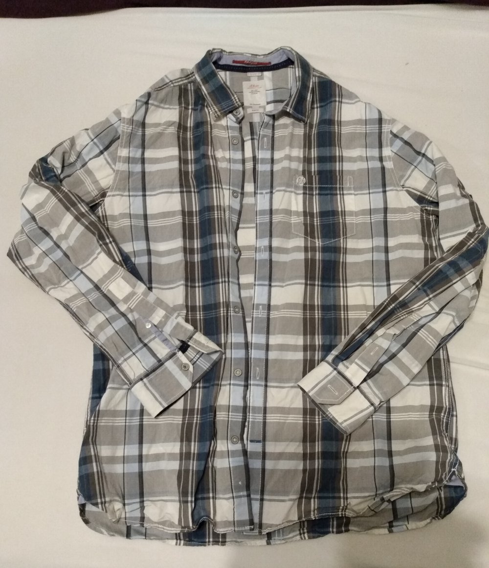 S.Oliver Hemd kariert