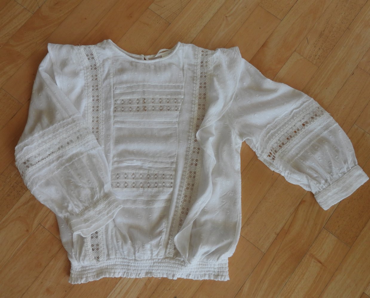 Romantische Spitzenbluse