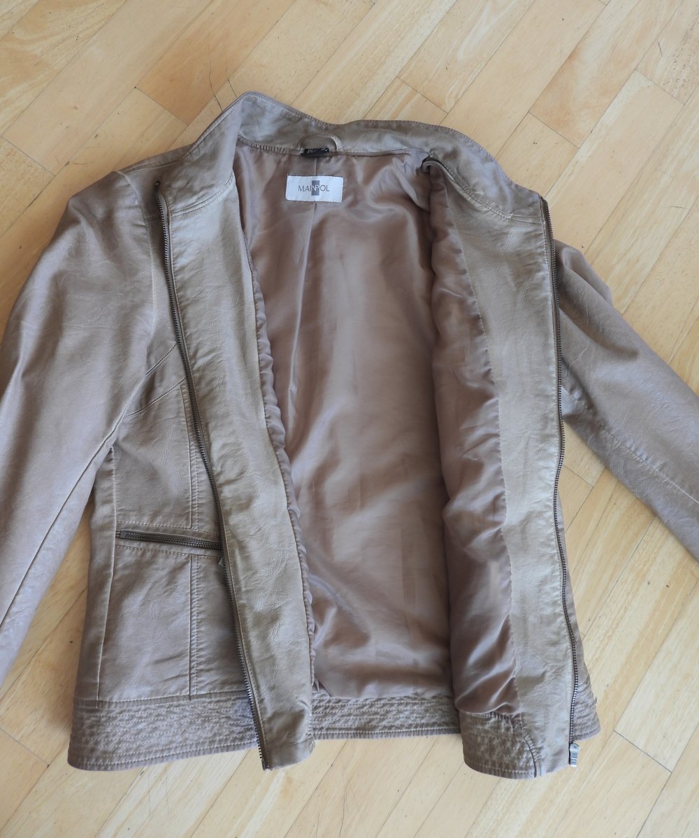 Kunstlederjacke Bikerjacke Mainpol