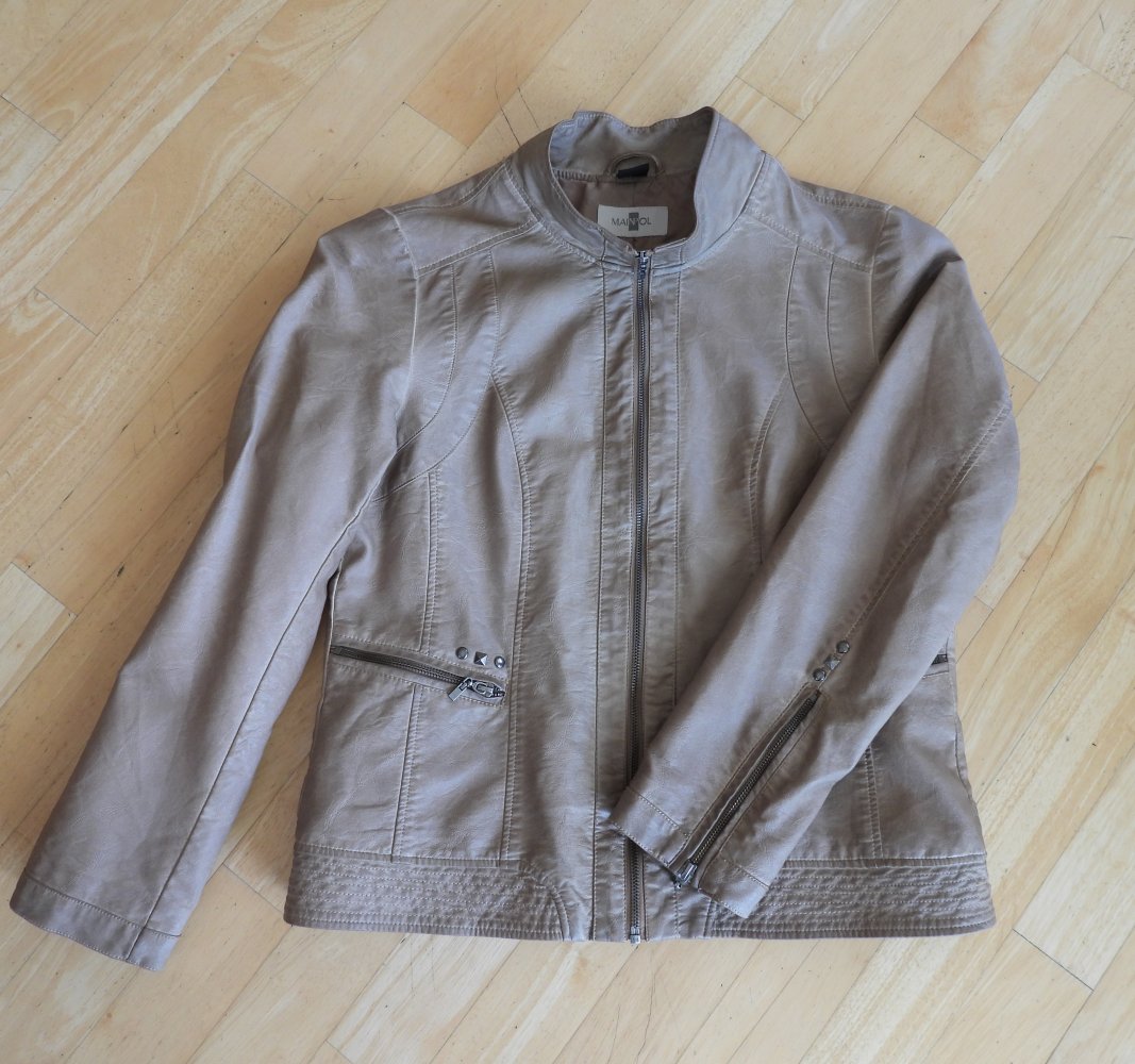 Kunstlederjacke Bikerjacke Mainpol