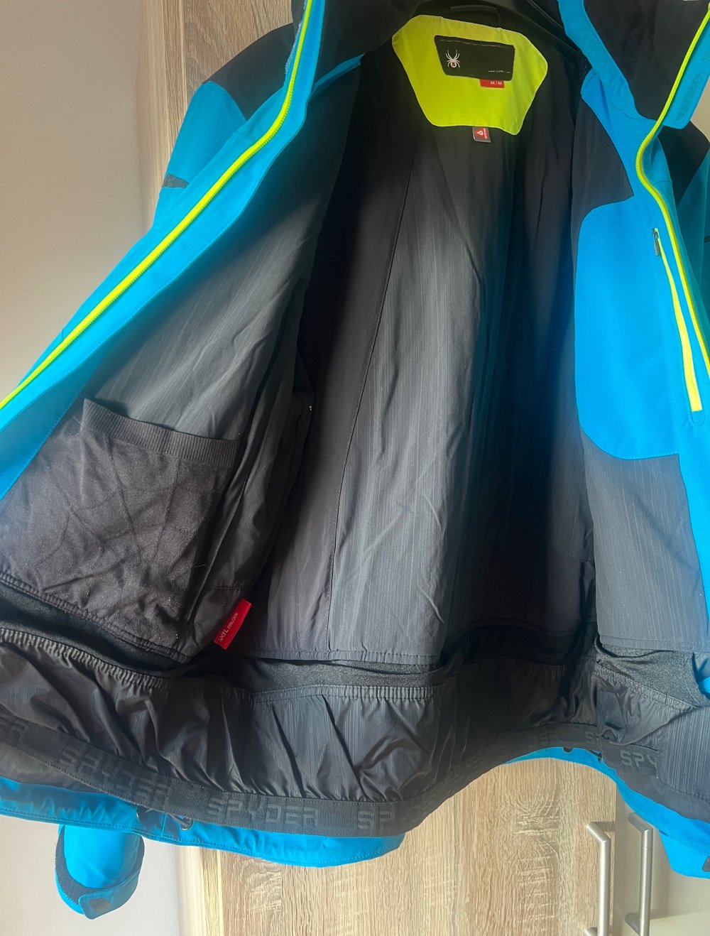 Spyder Skijacke Blau Größe M