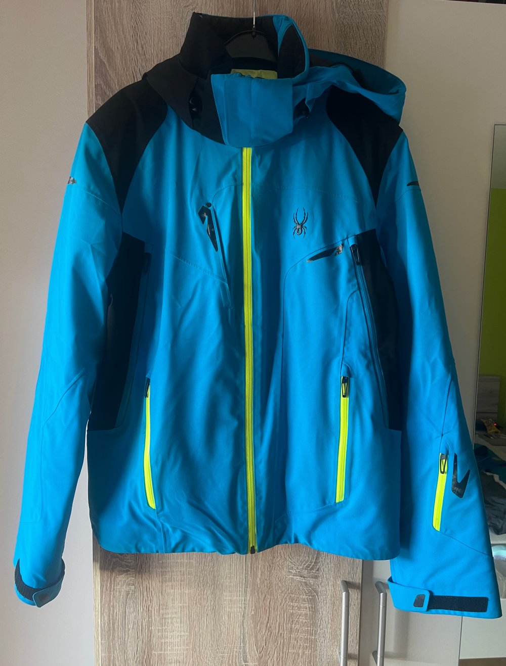 Spyder Skijacke Blau Größe M