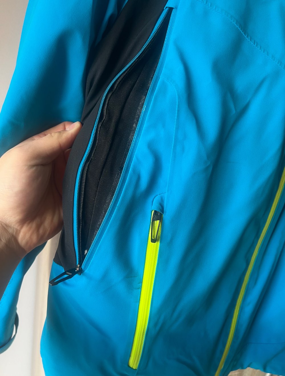 Spyder Skijacke Blau Größe M