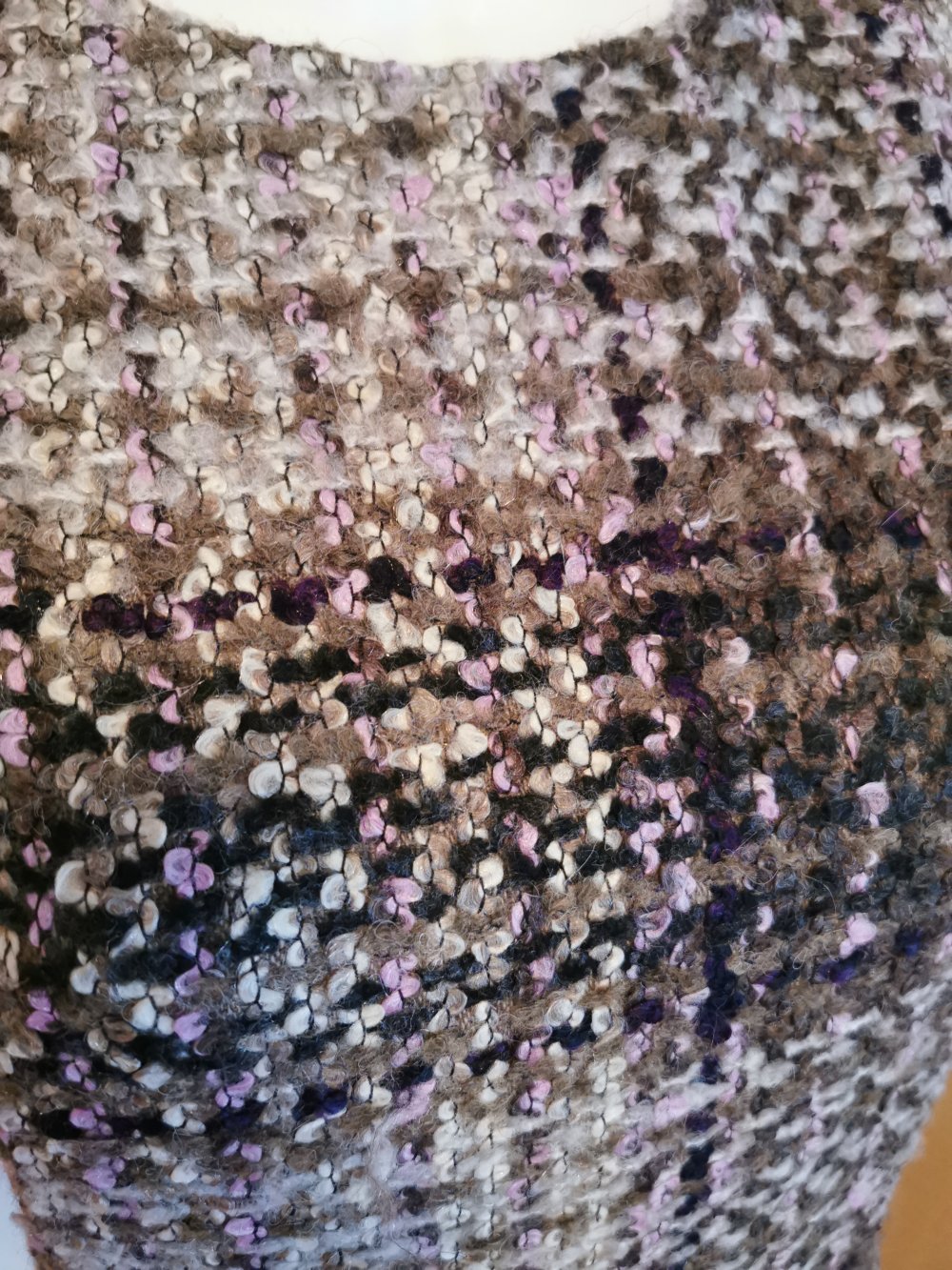 gemustertes Damen- Business- Kleid, von „Sisley“, Gr. M