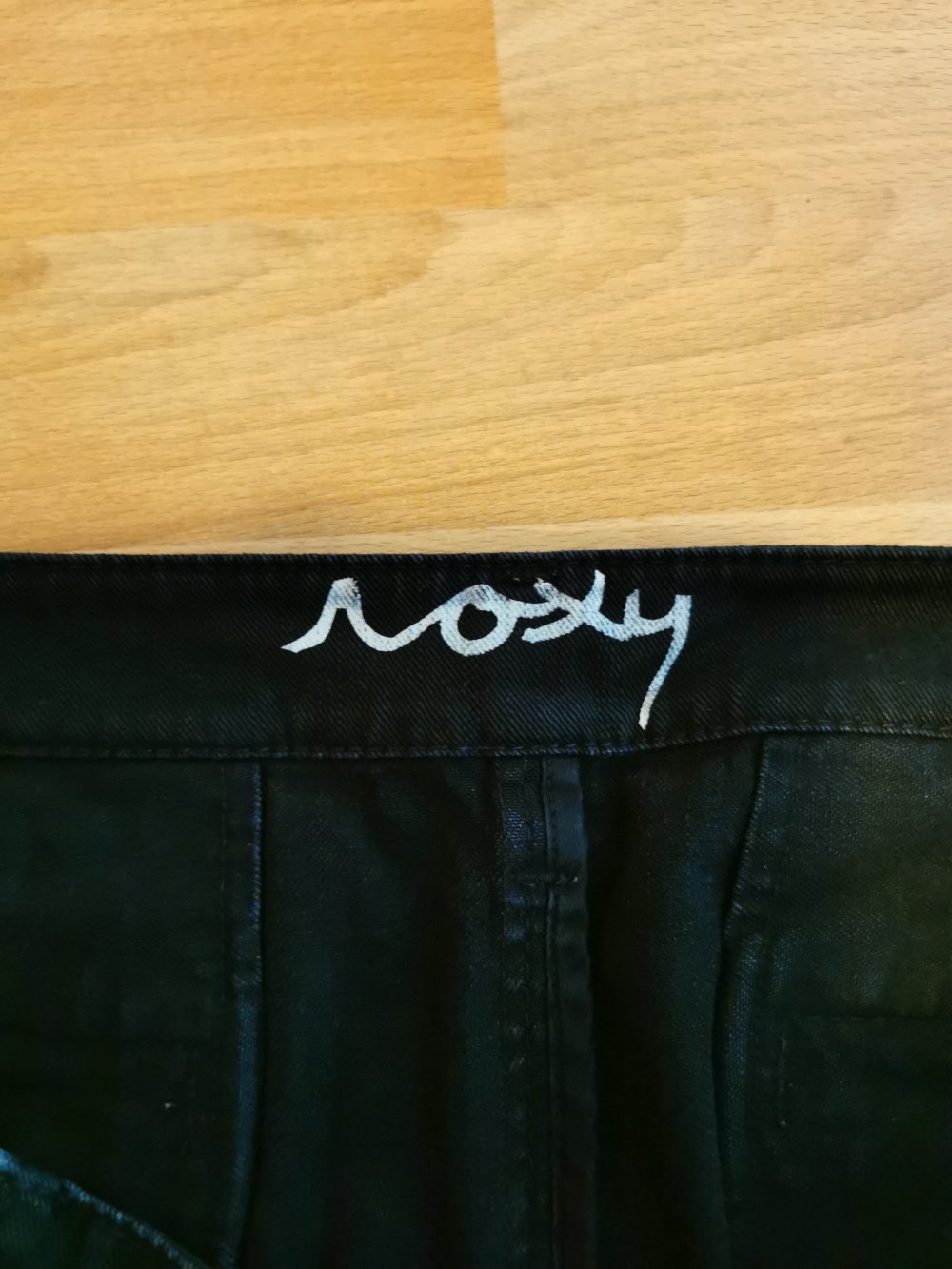 Schicker schwarzer Jeans- Rock von „Campus“, GR. L