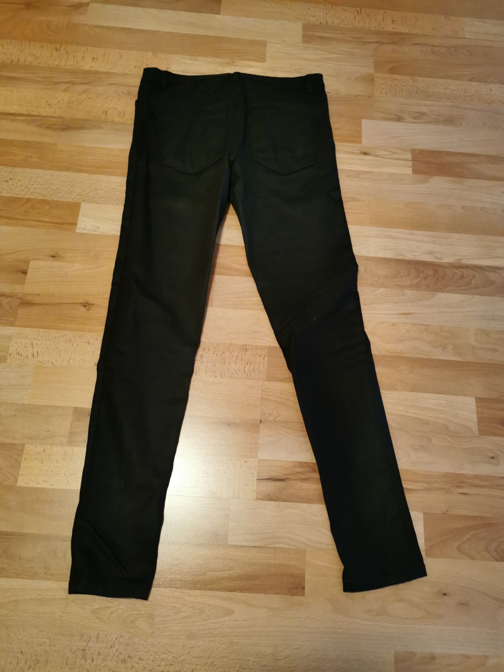 schwarze Damen- Jeans- Hose, Super Skinny Fit, Gr. 38