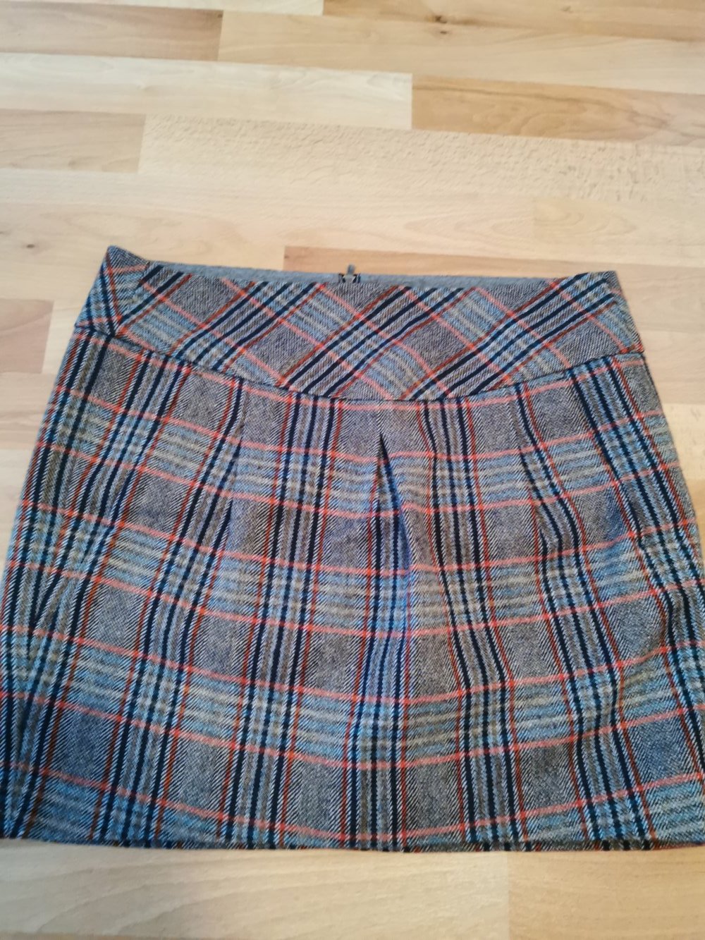 grau karierter Damen- Rock von „Esprit“, Gr. 38