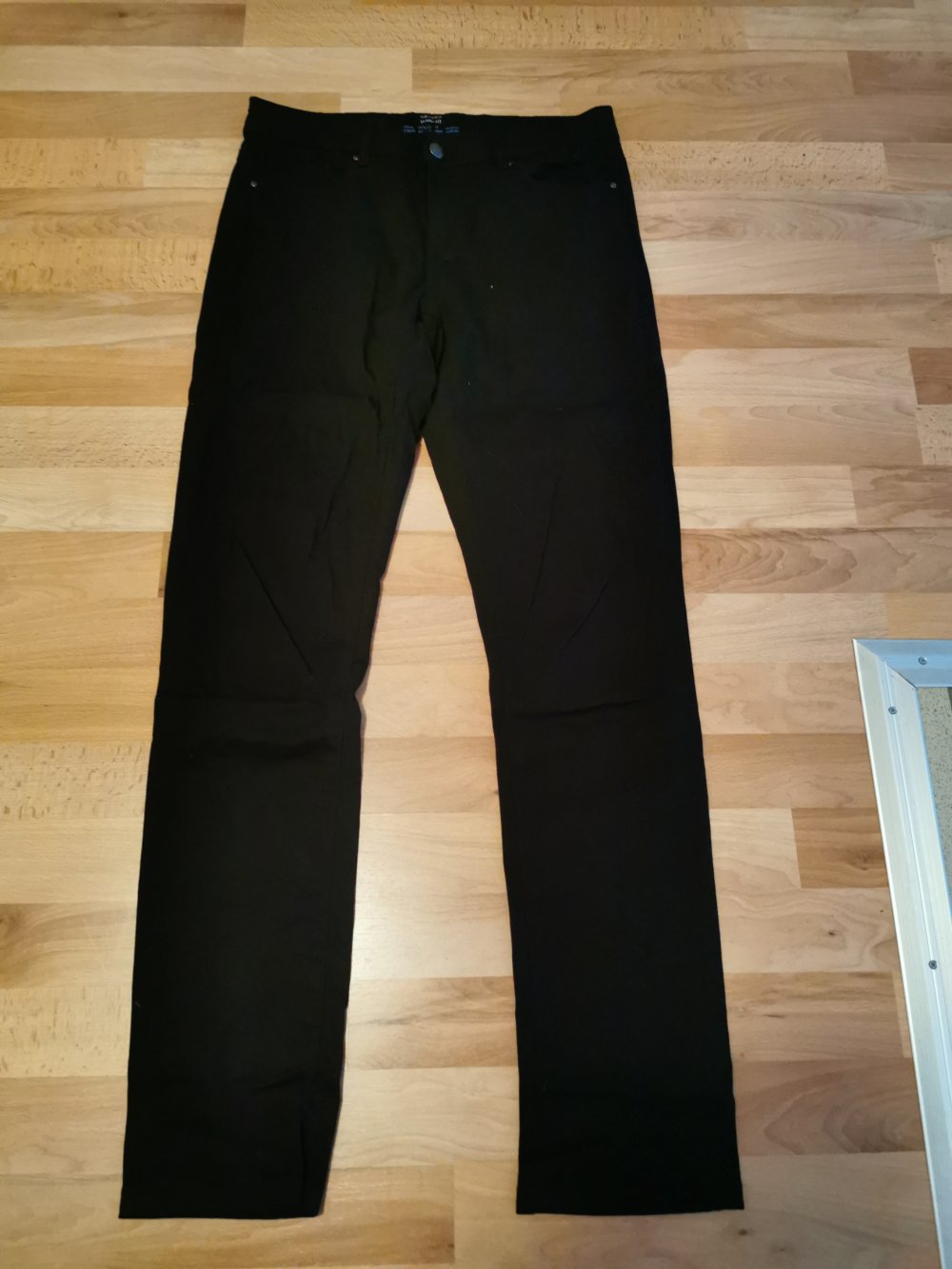 schwarze Damen- Jeans- Hose, Skinny Fit, GR. 40