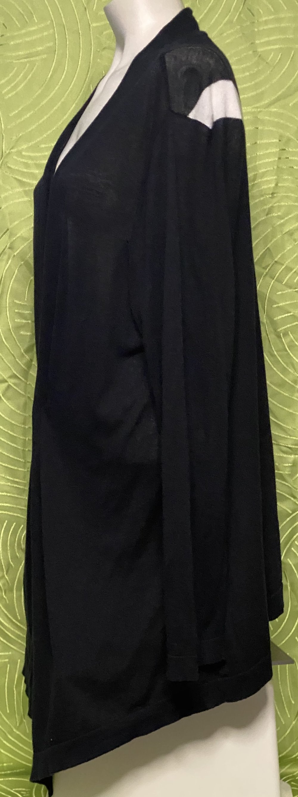 Ulla Popken Damen Sommer Strickjacke ( offen ) in der Größe 46/48  im sehr guten Zustand