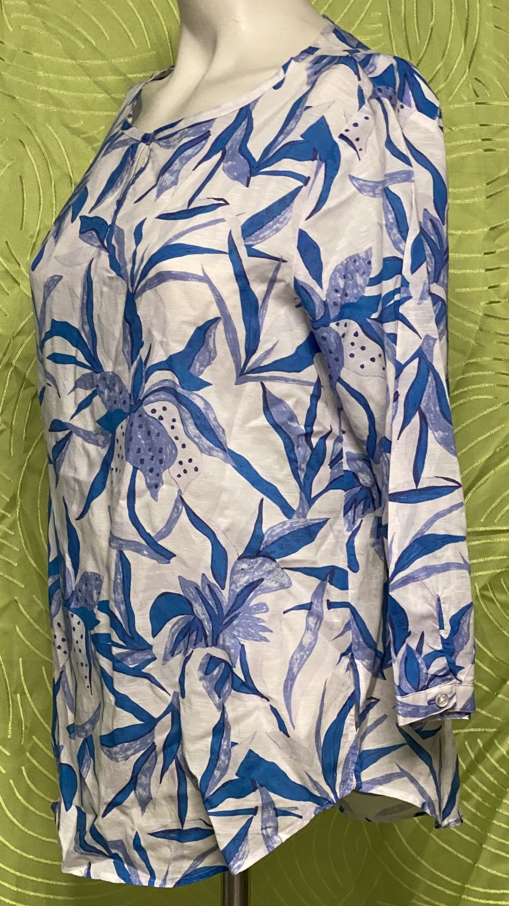 Eterna Leinen Damen Bluse in der Größe 38  im sehr guten Zustand