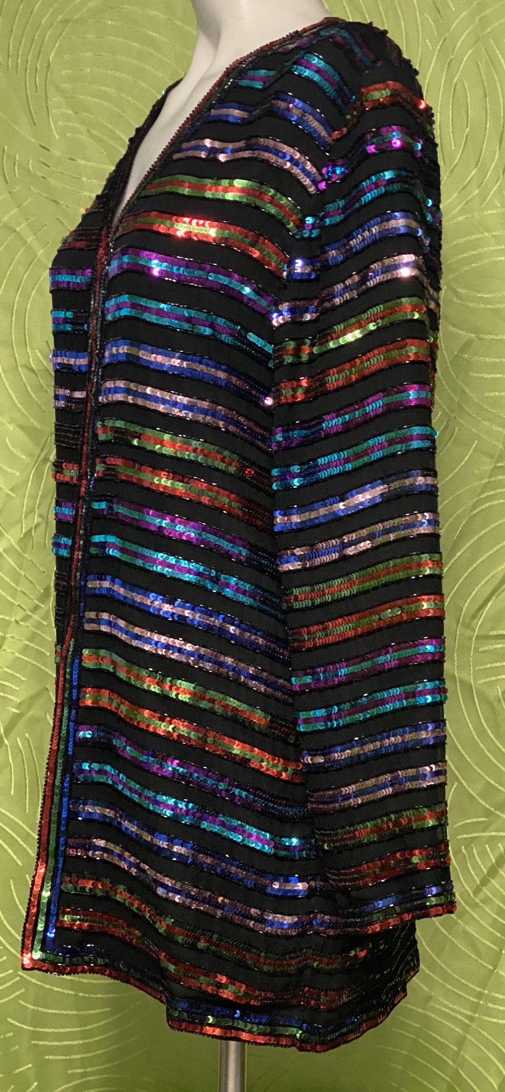 100 % Seide American Style Damen Strickjacke in der Größe 40