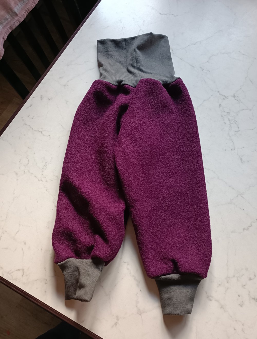 Walkhose aus Schurwolle, Größe 104 bis 110