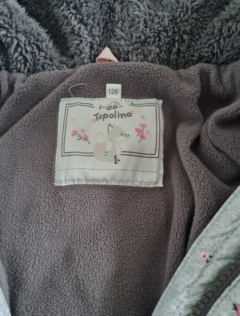 Topolino Winterjacke Waldtiere 128