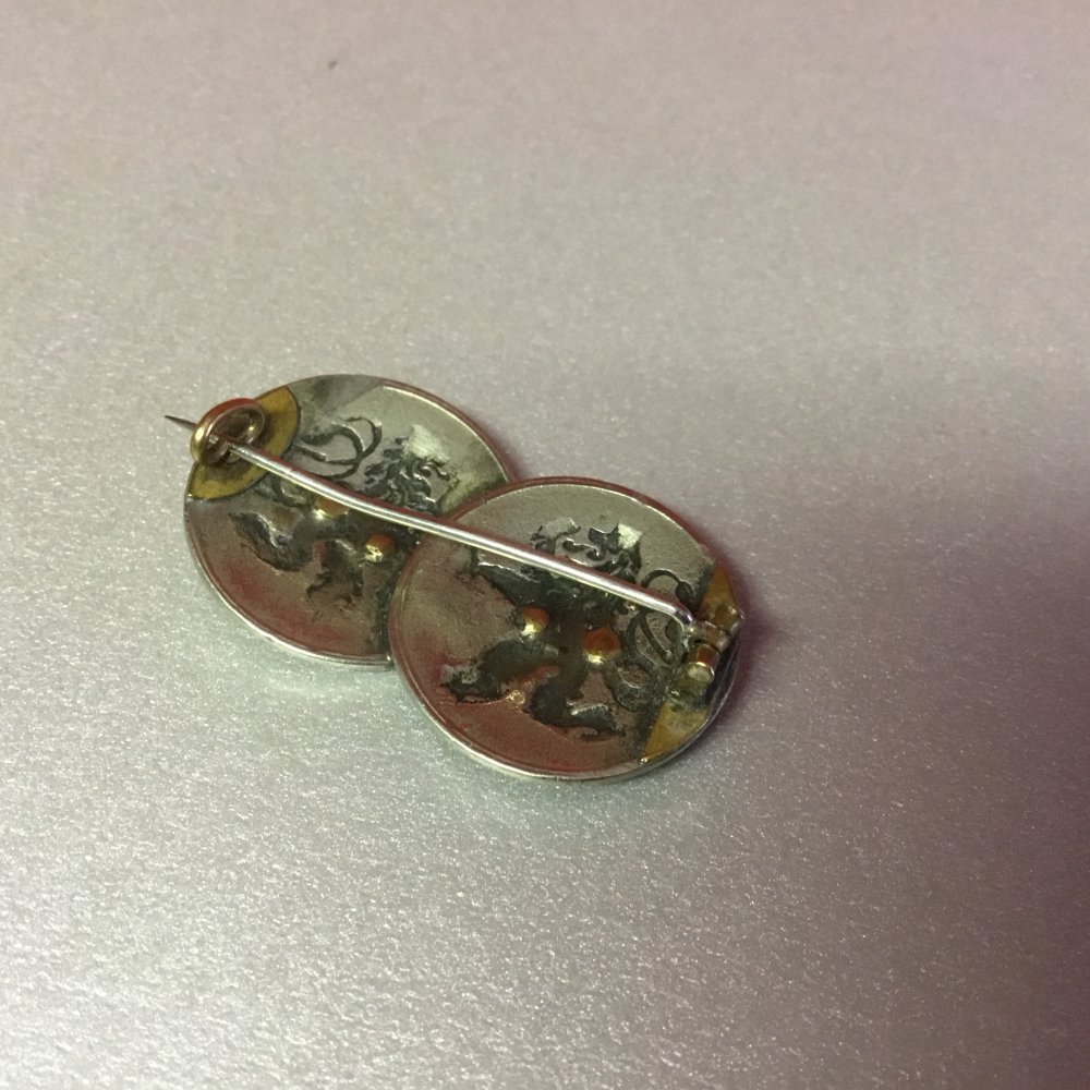 Brosche - bayerischer Löwe - Brosche - Bayern 