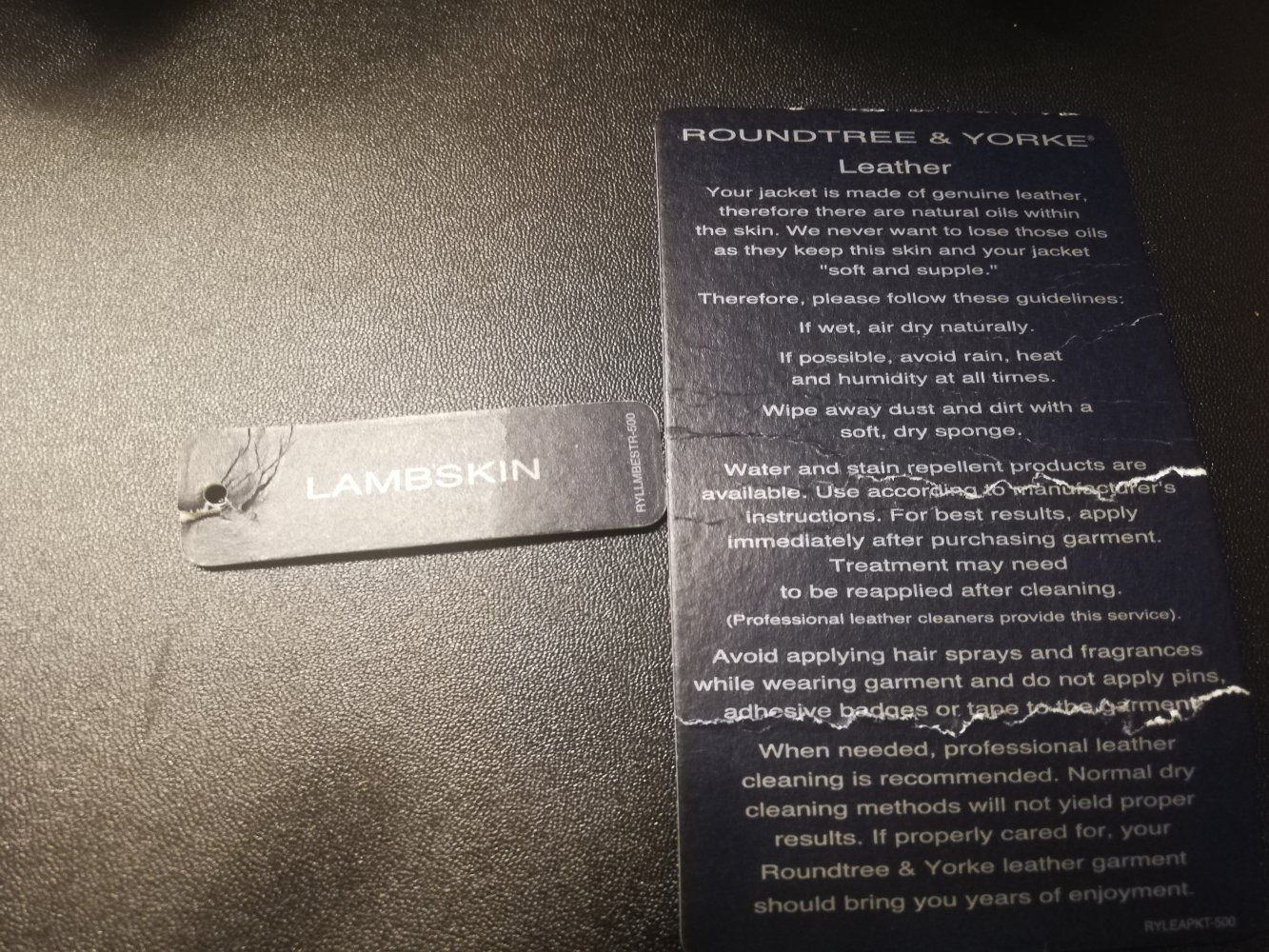 Lederjacke Lammleder Roundtree & York