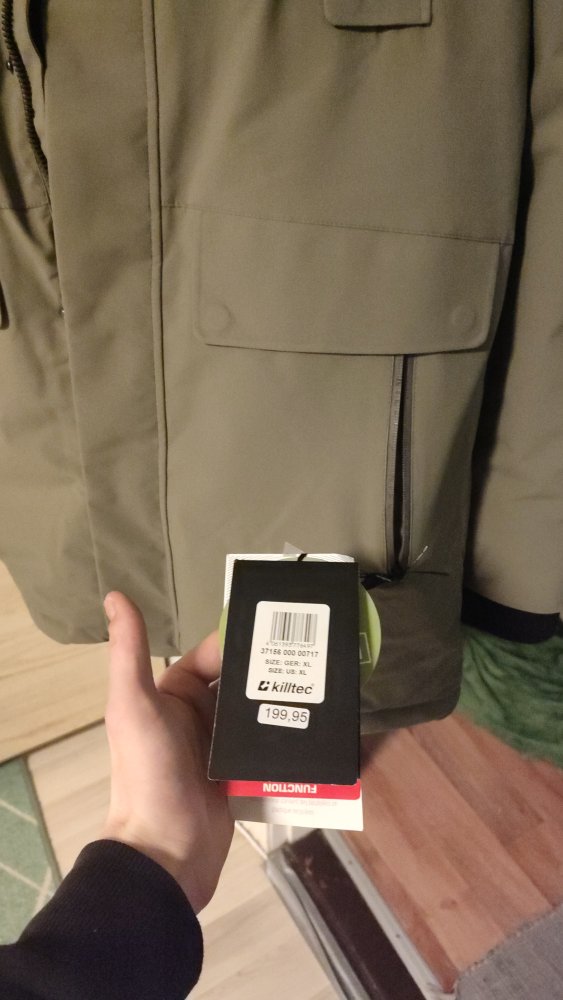 !!NEUE!! Killtec-Herren-Jacke/Parker-Gr.XL / Ab 85 Euro-Versand inkl. / Ladenpreis eigentlich 199.59 Euro
