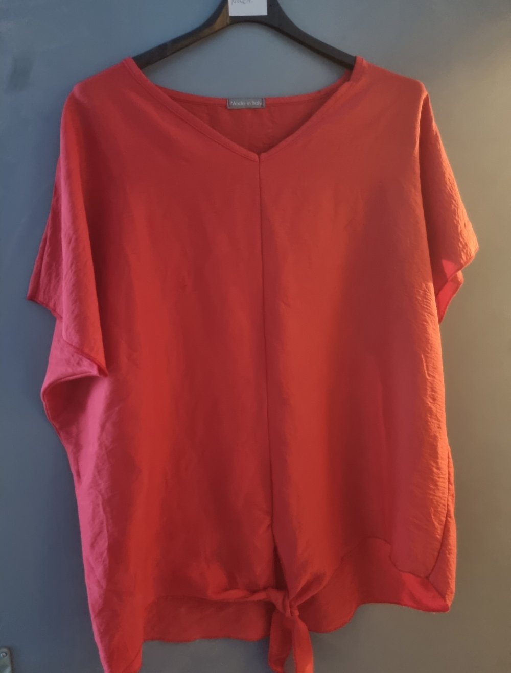 Made in Italy Musslin Tunika Bluse 48