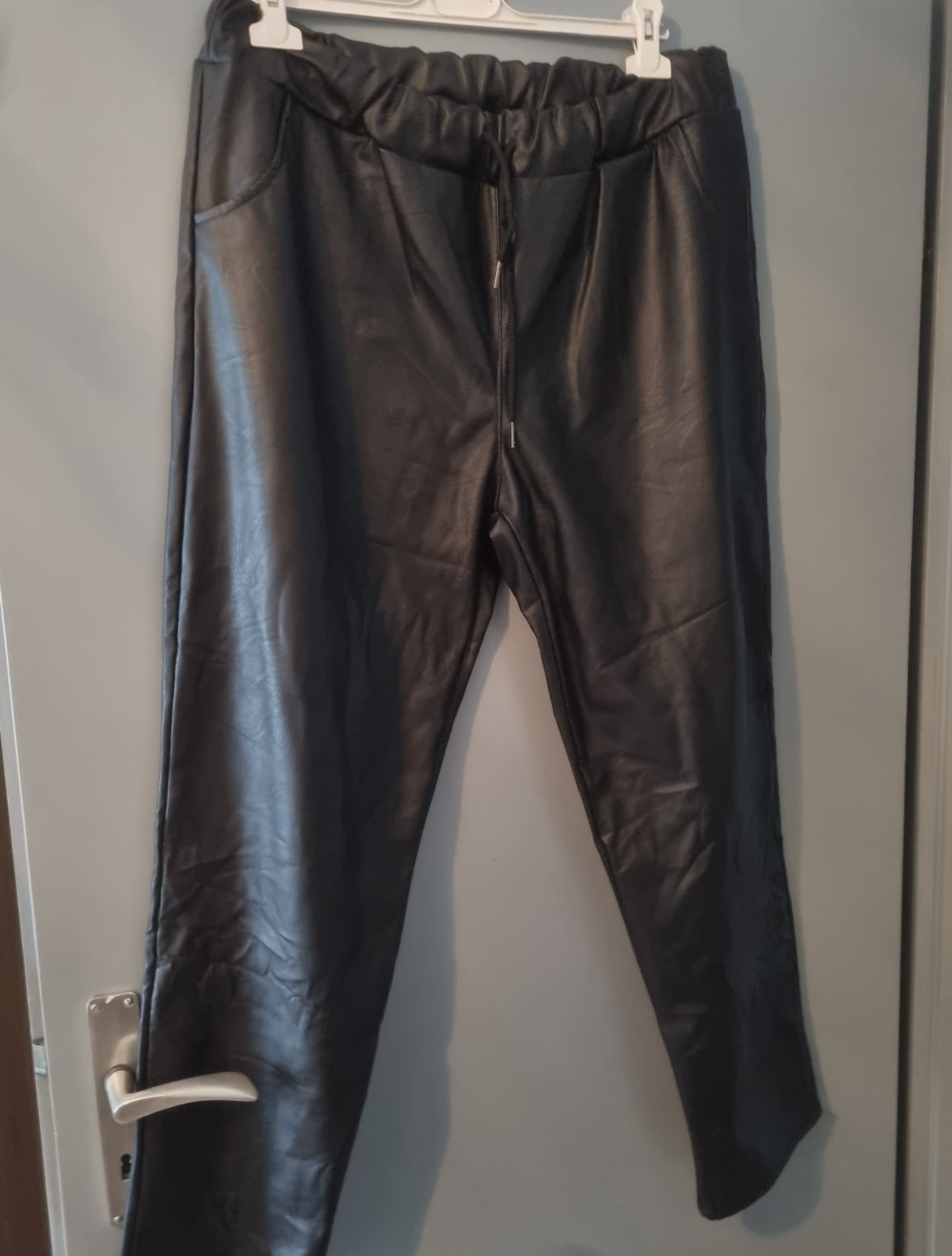 Leder Jogpants New Collection 46-52 tragbar neu