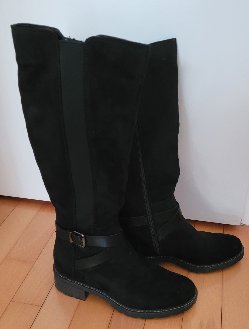 Damenstiefel schwarz
