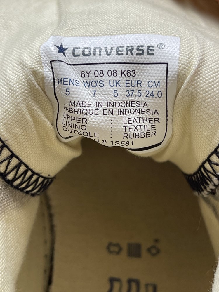 Schwarze CONVERSE ALL STAR - Sneaker - Größe 37.5