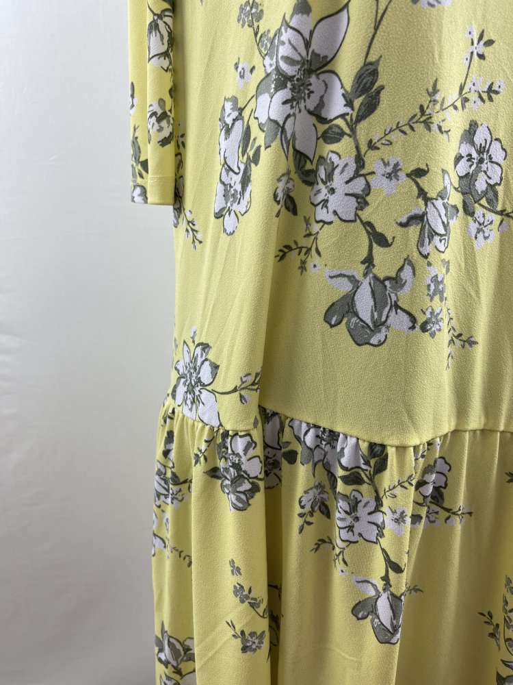 Blumiges Kleid Jeans Pascale - Größe 36