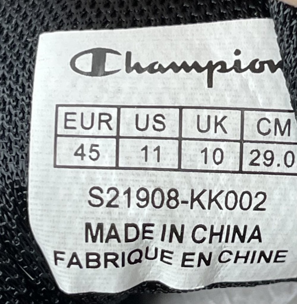 Champion Rebound Evolve Low Sneaker - Größe 45