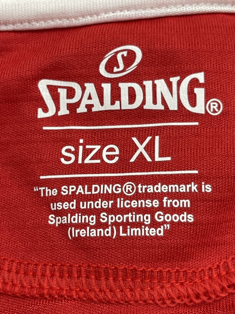 Rotes Spalding Trikot Größe XL