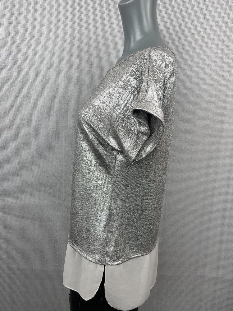 Glitzer T-Shirt. Größe 36