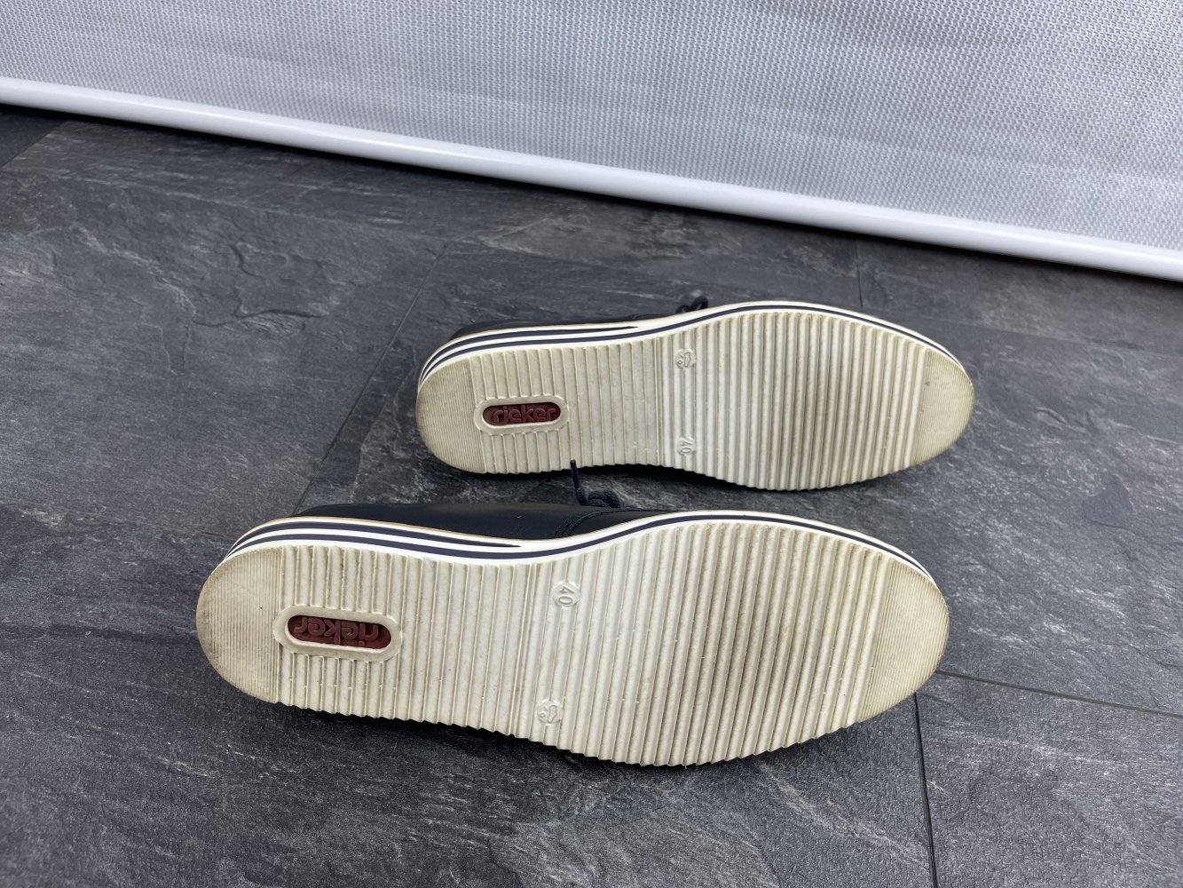 Rieker Halbschuhe Leder - Größe 40