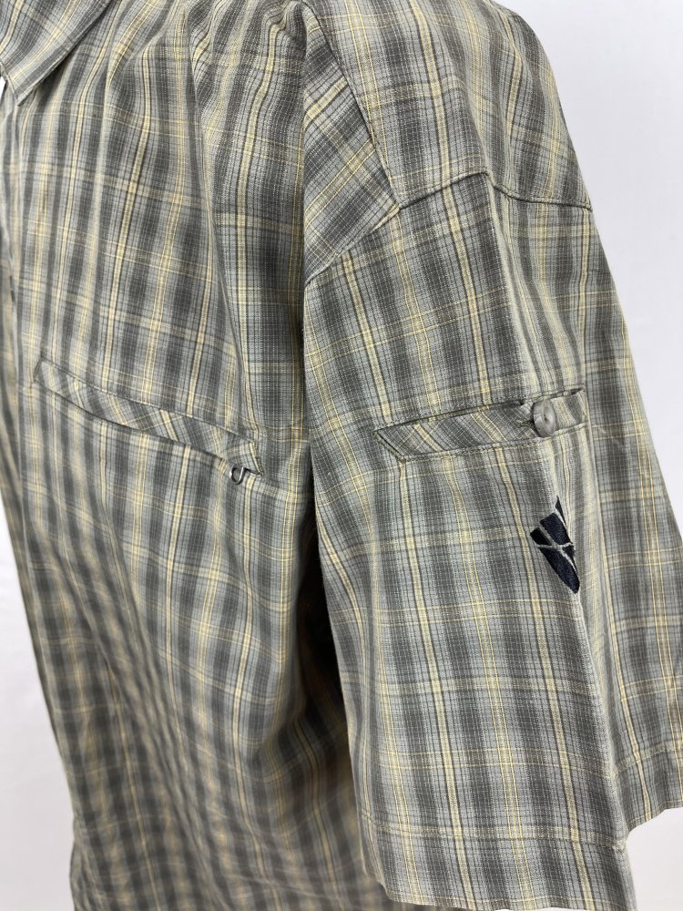 Kariertes Herrenhemd Adidas - Größe L