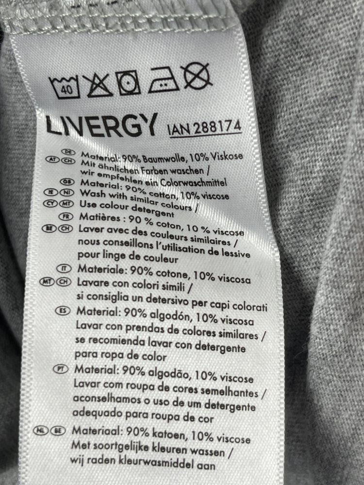 Livergy T-Shirt Größe XL