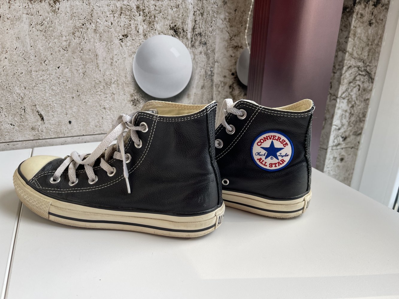 Schwarze CONVERSE ALL STAR - Sneaker - Größe 37.5