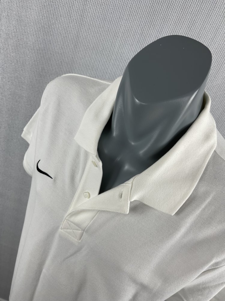 naturfarbiges Nike Poloshirt - Größe L